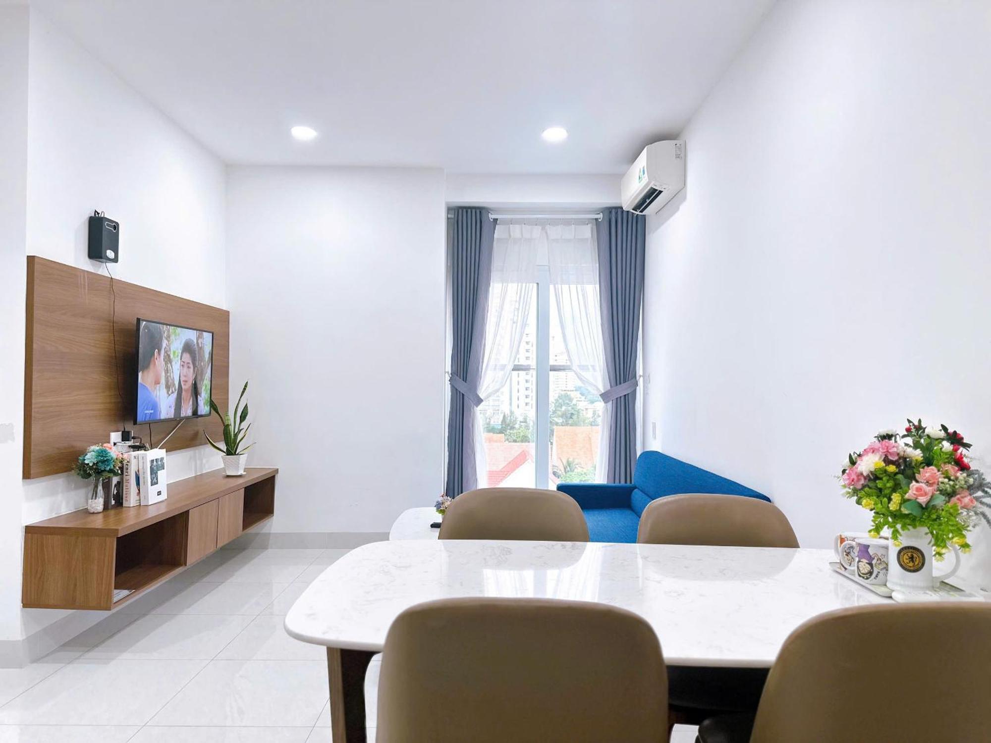 Mermaid Seaview Apartment Vung Tau - Blue Homestay Eksteriør billede